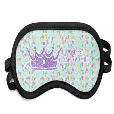 Personalized Birthday Princess Sleeping Eye Mask - Small