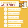 AshaPops Turmeric Garlic Flavored Popped Water Lily Seeds, 1 oz (Pack of 1) - Gluten-Free, Vegan, Paleo, Soy-Free, Non-GMO, Plant-Based Crunchy Snack view 2