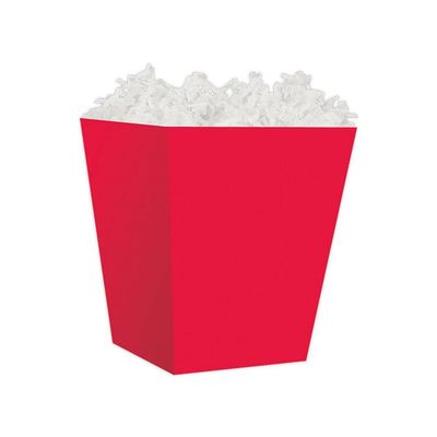 NW Red Sweet Treat Gift Boxes - 4 x 4 x 4 1/2in. - 48 Pack