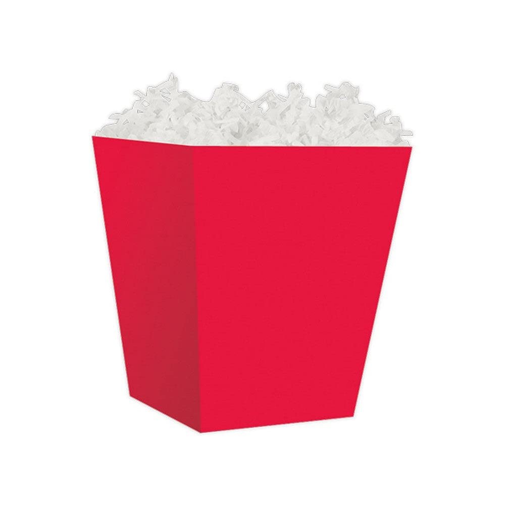 NW Red Sweet Treat Gift Boxes - 4 x 4 x 4 1/2in. - 48 Pack