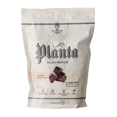 Ambrosia Planta - Plant-Based Protein Powder 20g | Dairy Free Vegan Protein Powder with BCAA Amino Acids | Keto-Friendly, No Added Sugar | 25 Servings | Melted Chocolate