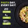 Palmini Linguine Pasta | Low-Carb Pasta, Low-Calorie Hearts of Palm Pasta | Keto, Gluten Free, Vegan, Non-GMO, Plant Based, Healthy Noodles | Seen on Shark Tank |(12 Ounce - Pack of 1) view 4