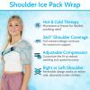 Arctic Flex Shoulder Ice Pack Brace - Cold Reusable Cool Gel Wrap, Hot Therapy - Immobilizer Compression Stability Support for Tendonitis, Dislocated Joint, Left and Right Rotator Cuff Arm Pain Relief view 3