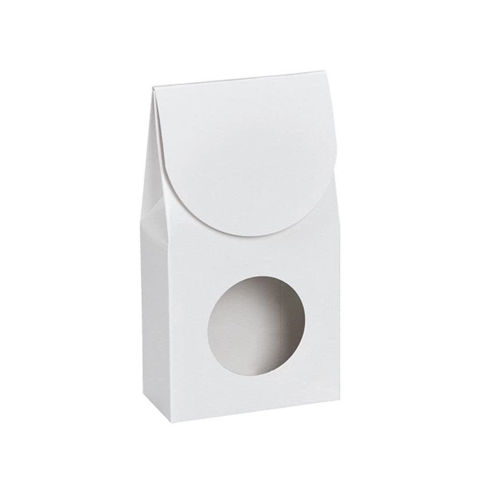 NW White Gourmet Window Boxes, Small - 3 1/2 x 1 3/4 x 6 1/2in. - 6 Pack