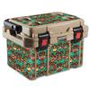 MightySkins Skin Compatible with Pelican 20 qt Cooler  Crazy Tikis | Protective, Durable, and Unique Vinyl Decal wrap Cover | Easy to Apply, Remove, and Change Styles | Made in The USA view 1