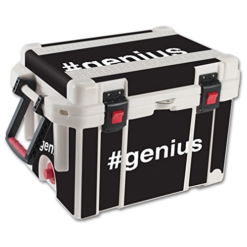 MightySkins Skin Compatible with Pelican 35 qt Cooler  Genius | Protective, Durable, and Unique Vinyl Decal wrap Cover | Easy to Apply, Remove, and Change Styles | Made in The USA