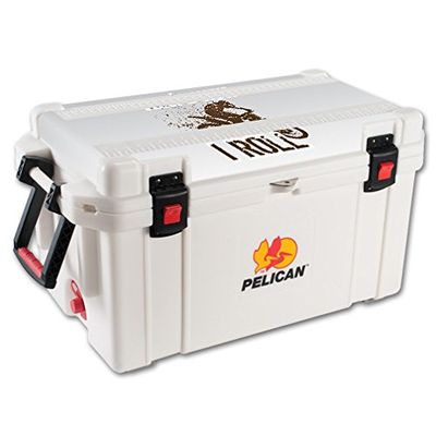 MightySkins Skin Compatible with Pelican 65 qt Cooler Lid  Motocross | Protective, Durable, and Unique Vinyl Decal wrap Cover | Easy to Apply, Remove, and Change Styles | Made in The USA