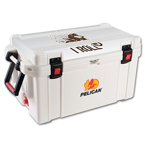 MightySkins Skin Compatible with Pelican 65 qt Cooler Lid  Motocross | Protective, Durable, and Unique Vinyl Decal wrap Cover | Easy to Apply, Remove, and Change Styles | Made in The USA