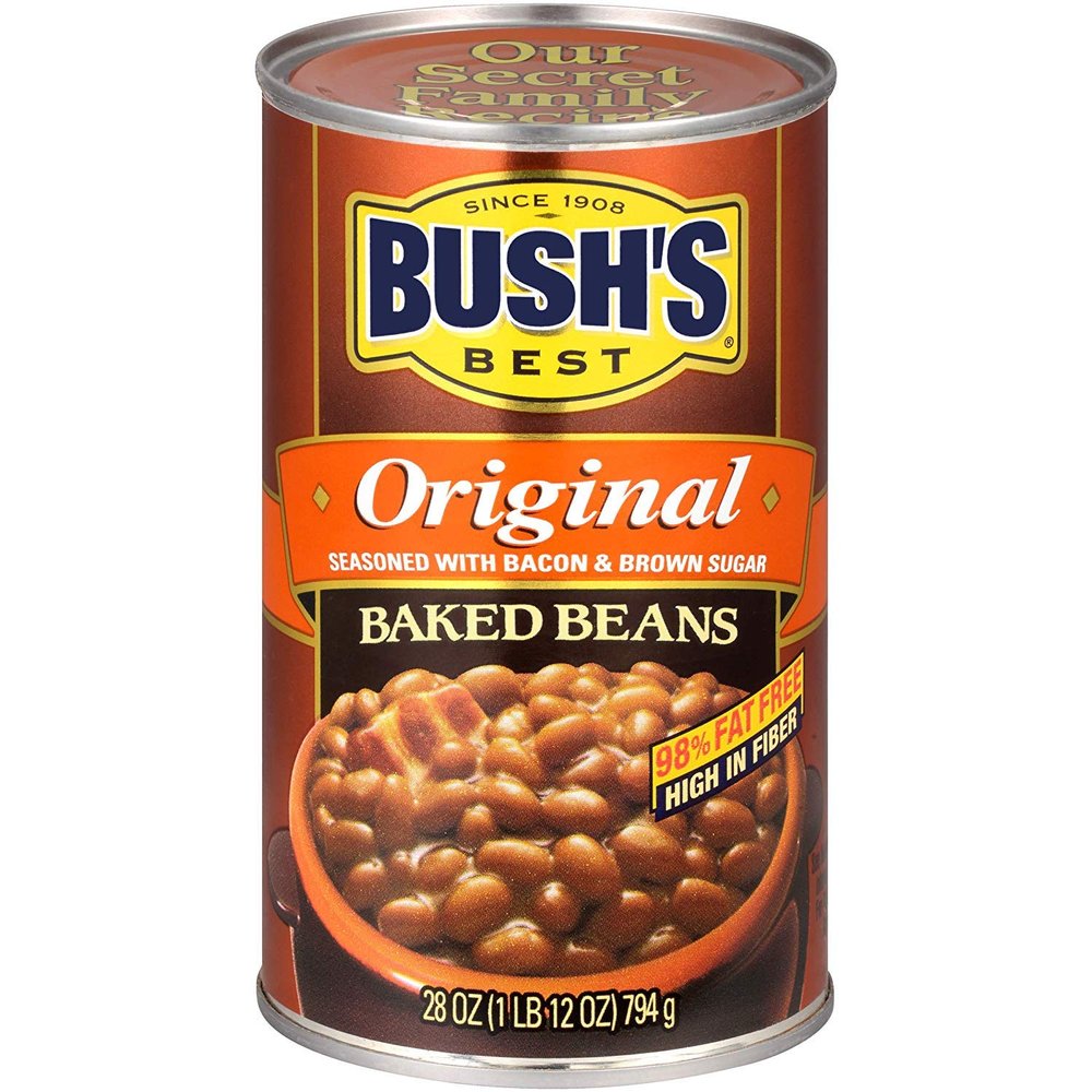 BUSH'S BEST Original Baked Beans, 28 Ounce Can (Pack of 3)