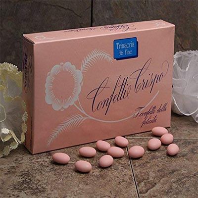 Confetti Crispo Pink Trinacria Fine - Jordan Almonds Pink 1000 grams Made in Italy