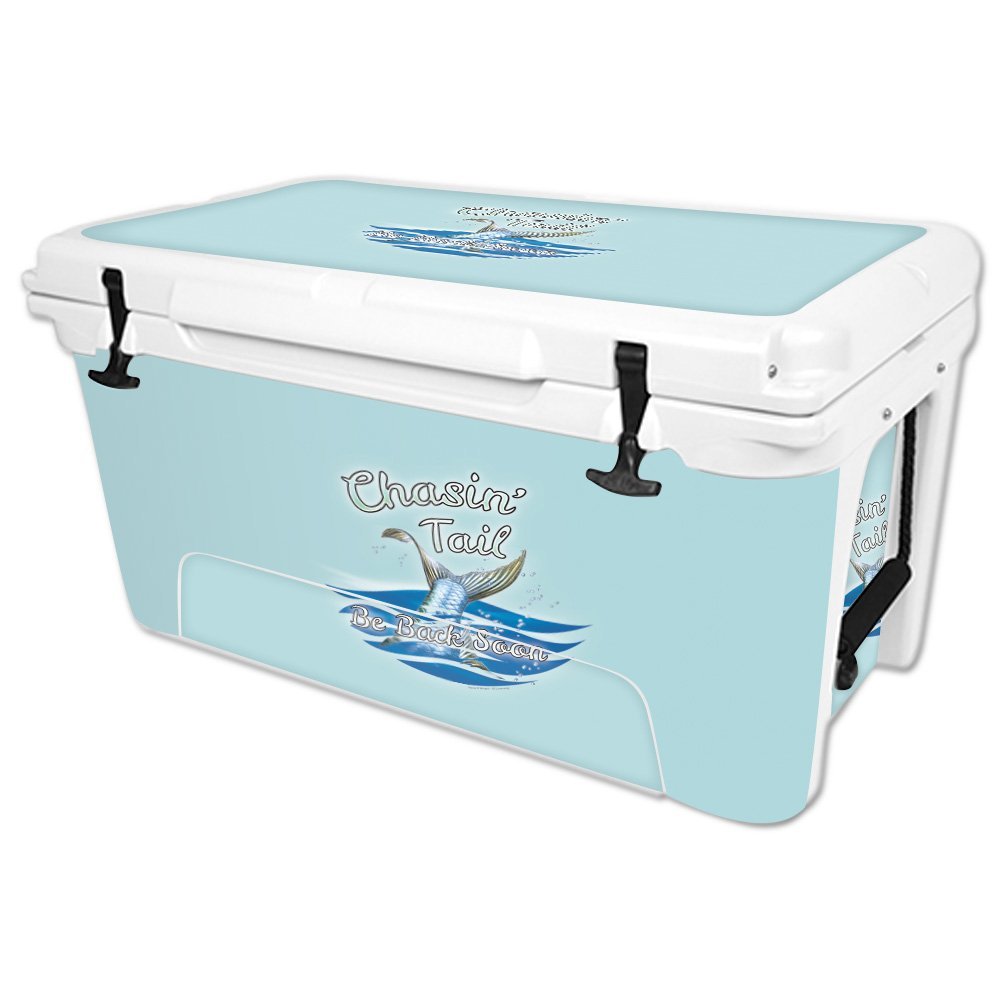 MightySkins (Cooler Not Included) Skin Compatible With RTIC 65 qt Cooler (2016) Chasin Tail | Protective, Durable, and Unique Vinyl Decal wrap cover | Easy To Apply, Remove, and Change Styles | Made in the USA