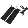 Yosoo Heating Pads USB Heated Pad Electric Foot Heating Pads USB Charging Heating Film Warmer 5V 1 Pair Shoe Insole Heater Sheet Electric Heated Pad for Winter Camping Hiking view 1