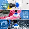 RotoScrub 7 Pack Drill Brush Set for Deep Cleaning, Scratch Resistant, Bathroom, Oven, Countertops, Sinks, Soap Scum, Tile, Boats, Patio Furniture & More view 3
