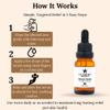 The Goodbye Company Organic Hemorrhoid Relief Serum - Natural Witch Hazel Treatment for Pain, Itch & Swelling - Internal External Soothing Formula - Vegan, USA Made, 15mL view 4