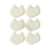 Premium Dancers Pads for Ball of feet Pain - Sesamoiditis Pads - Made in USA - 1/4" Thick Adhesive Skived Felt - 12 Pieces - Left Foot view 1