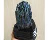 1.1 lb Natural Carborundum Rock Rainbow Cluster Stone, Home Decoration Gemstone Specimen Figurine (Quartz Rainbow B) view 3