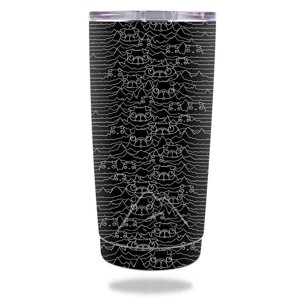 MightySkins Skin Compatible with Ozark Trail 20 oz Tumbler (2016) - Pug Division | Protective, Durable, and Unique Vinyl Decal wrap Cover | Easy to Apply, Remove, and Change Styles | Made in The USA