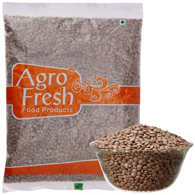 Agro Fresh Black Masoor Dal Whole, 500g