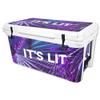 MightySkins Skin Compatible with RTIC 65 qt Cooler (2016)  Its Lit | Protective, Durable, and Unique Vinyl Decal wrap Cover | Easy to Apply, Remove, and Change Styles | Made in The USA view 1