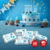 60 Blue Its a Boy Baby Shower Miniatures Candy Bar Wrapper Labels, Baby Shower Miniatures Candy Bar Stickers Decorations, Candy Not Included. Made in USA view 2