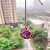 AITELEI Natural Raw Amethyst Crystal Pendant Necklace Reiki Chakra Healing Pendant Treatment Stone With Hand-woven Rope in Random Color view 4