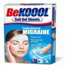 Be Koool Cooling Relief for Migraine, Soft Gel Sheets, 4 Sheets (Pack of 4) view 1