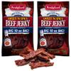 Bridgford Sweet Baby Ray's Beef Jerky Sweet N Spicy 10 oz Pack of 2 - High Protein Sweetened Spicy Beef Jerky for Your Dietary Preference - Ready-to-Eat Snacks for On-The-Go Snacking view 1