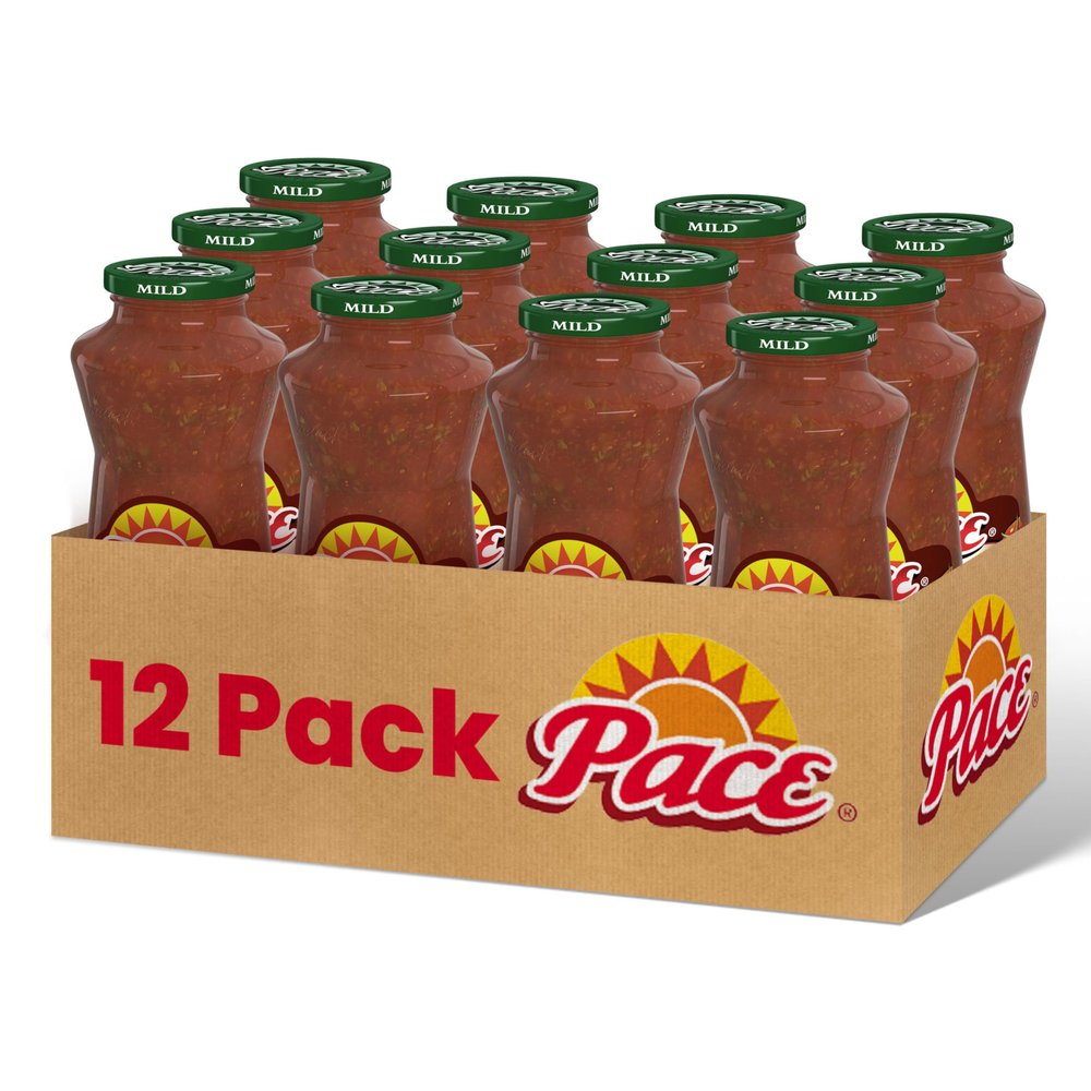 Pace Mild Picante Sauce, 24 oz Jar (Case of 12)