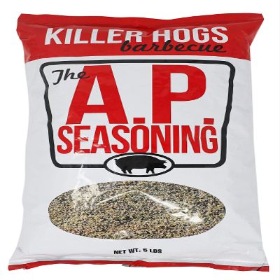 Killer Hogs AP Seasoning | Championship BBQ and Grill All Purpose Seasoning for Beef, Steak, Burgers, Pork, and Chicken | Salt, Pepper, Garlic (SPG) | 5 Pounds