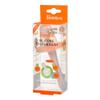Simba Soft Bristle Silicone Baby Toothbrush with Milk Residue/Fur Scrubber (Orange) view 2