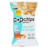 Popchips Potato Chip - Sea Salt - Vinegar - Case of 12-5 Oz view 1