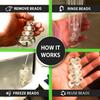 Versapong Glass Beads Smoke Accessory for a Refreshing Cold Smoke- Cool Your Smoke To Take a Larger Hit- Easy To Use- Freeze, Smoke, Rinse, Repeat- Measure Your Glass Pipe Binger Mouthpiece 1 38x3 view 3