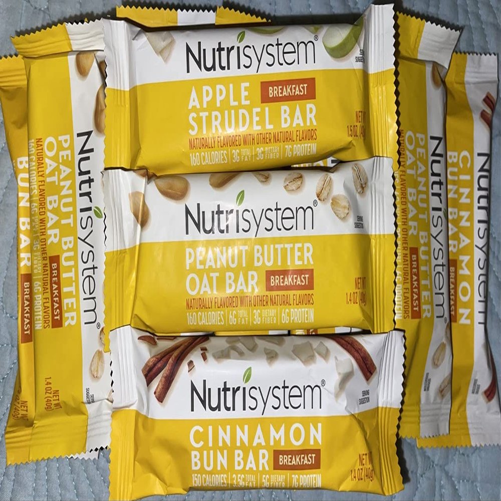 Nutrisystem Peanut Butter oat Bars (15 bars total)