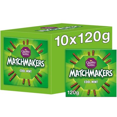 Nestl Quality Street Cool Mint Matchmakers Chocolates, 120g