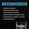 ONNIT Creatine Monohydrate Powder, IGEN(TM) Non-GMO Tested 5g Premium Creatine for Muscle Strength, Power and Lean Mass, Supports Brain Health, Brain Cellular Energy, Unflavored, 30 Servings, 5.29 oz view 4