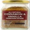 Artisan Palate Cinnamon & Vanilla Demerara Sugar Jar | All Natural | Coffee tea sweetner and desserts | 150 gms (Pack of 1) view 2