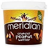 Fitness Health Meridian Natural Crunchy Peanut Butter 1 Kg