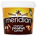 Fitness Health Meridian Natural Crunchy Peanut Butter 1 Kg
