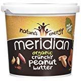 Fitness Health Meridian Organic Crunchy Peanut Butter (1 Kg)