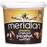 Fitness Health Meridian Organic Crunchy Peanut Butter (1 Kg)