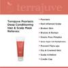Terrajuve Psoriasis & Eczema Cream: Natural Moisturizer, Soothing Lotion for Itchy, Red, Dry, Scaly, and Flaky Skin - Safe for Babies, Organic, Made in USA (Psoriasis Hair and Scalp Mask Conditioner) view 4