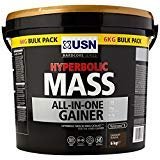 Fitness Health USN Hyperbolic Mass All-in-One Gainer Shake Powder, Chocolate, 6 kg
