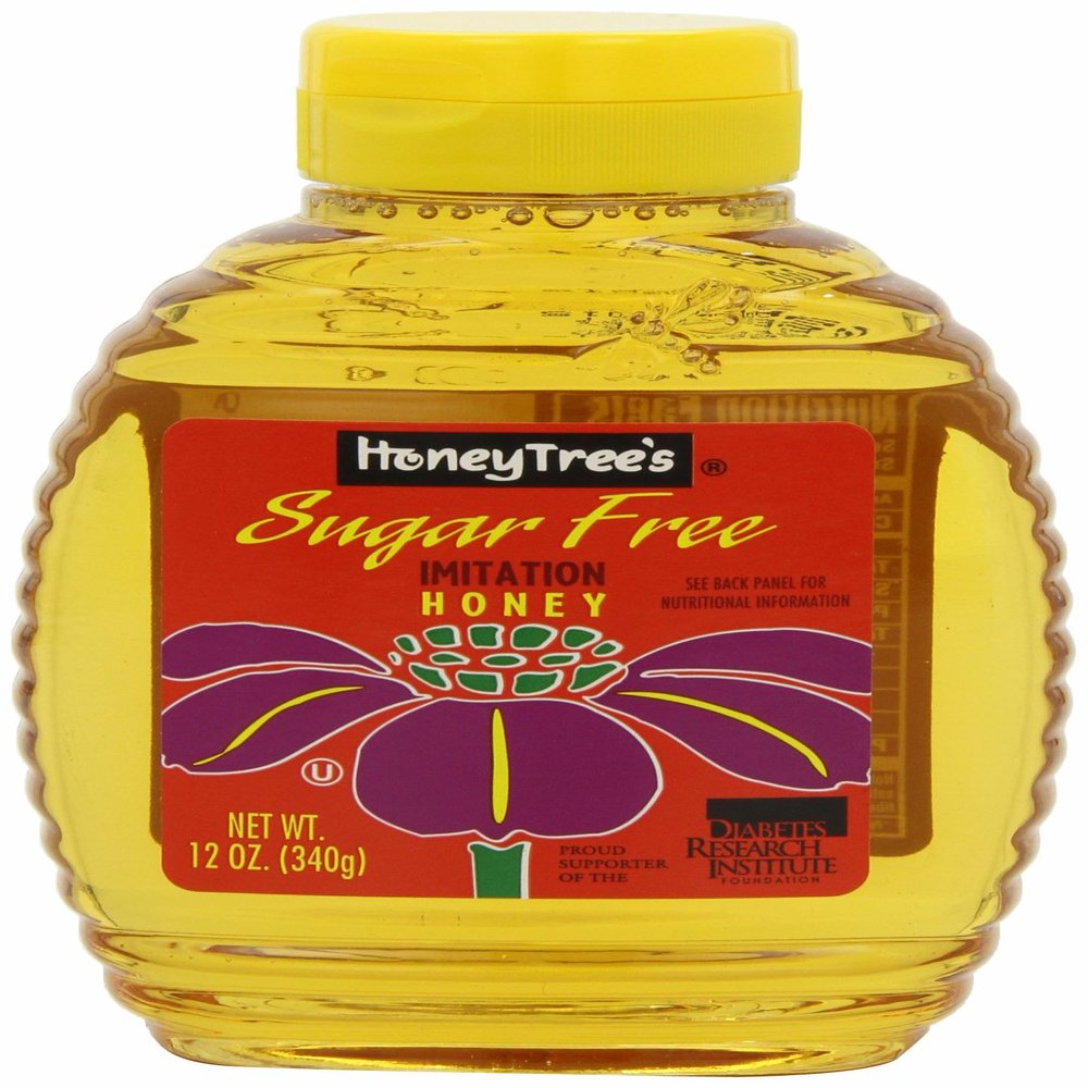 HoneyTree's Imitation Honey, Sugar Free, 12-Ounce Bottles