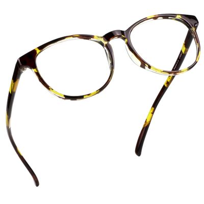 LifeArt Blue Light Blocking Glasses, Anti Eyestrain, Computer Reading Glasses, Gaming Glasses, TV Glasses for Women Men, Anti Glare (Tortoise, 1.50 Magnification)