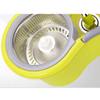 Rotating mop Double Drive Hand Pressure Automatic Dehydration Mop Head, 6 mop Heads Metal Basket(Color:Yellow) view 2