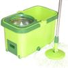 Rotating mop roll Wheel Hand Pressure Automatic Dehydration Wet and Dry Mop Bucket, 2 mop Heads view 1