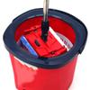 Rotating mop Double Drive Hand wash Free Hand Pressure Automatic Dehydration Single Mop Bucket view 2