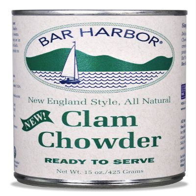 Bar Harbor New England Clam Chowder, 15 Ounce (Pack of 6), Packaging may vary
