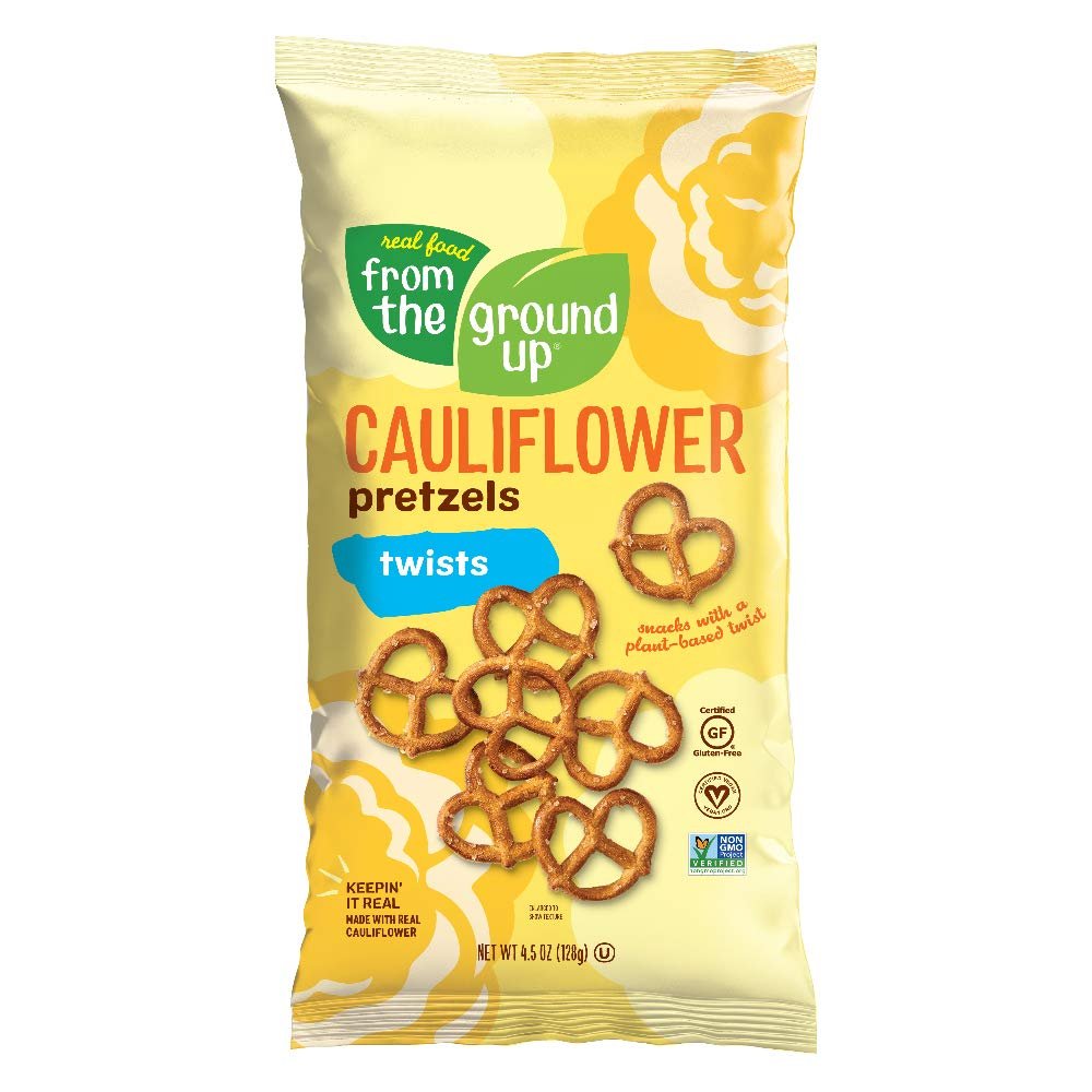 From The Ground Up, Original Cauliflower Pretzel Twists, 4.5 Ounce
