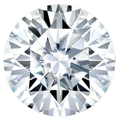 Jay Seiler MOISSANITE, J,K Color, 5MM Round Diamond Cut,